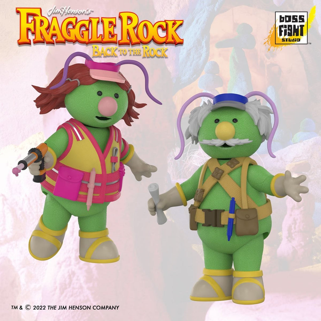 Fraggle Rock Architect and Cotterpin Doozer Action Figure 2-Pack
