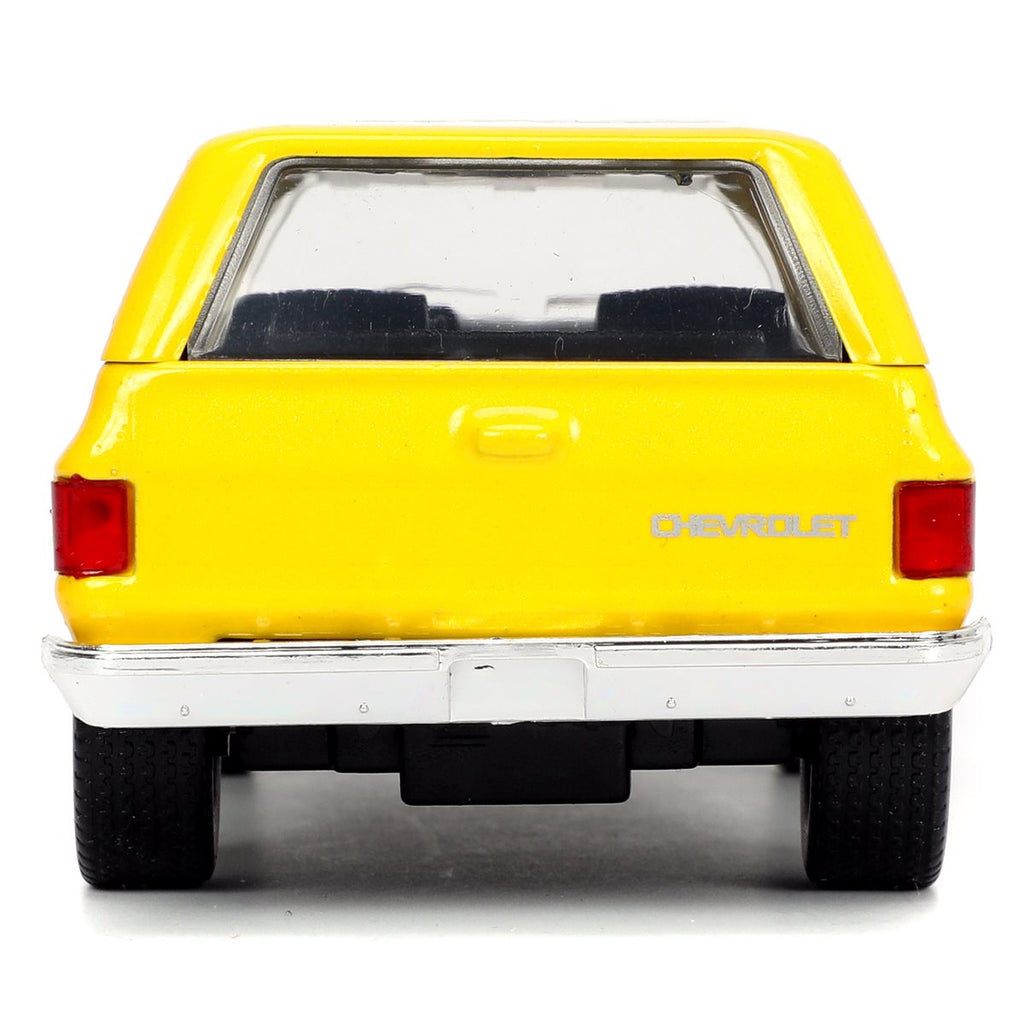 Hollywood Rides 1980 Chevy Blazer K5 1:32 Die-Cast Metal Vehicle with SpongeBob SquarePants Nano Figure