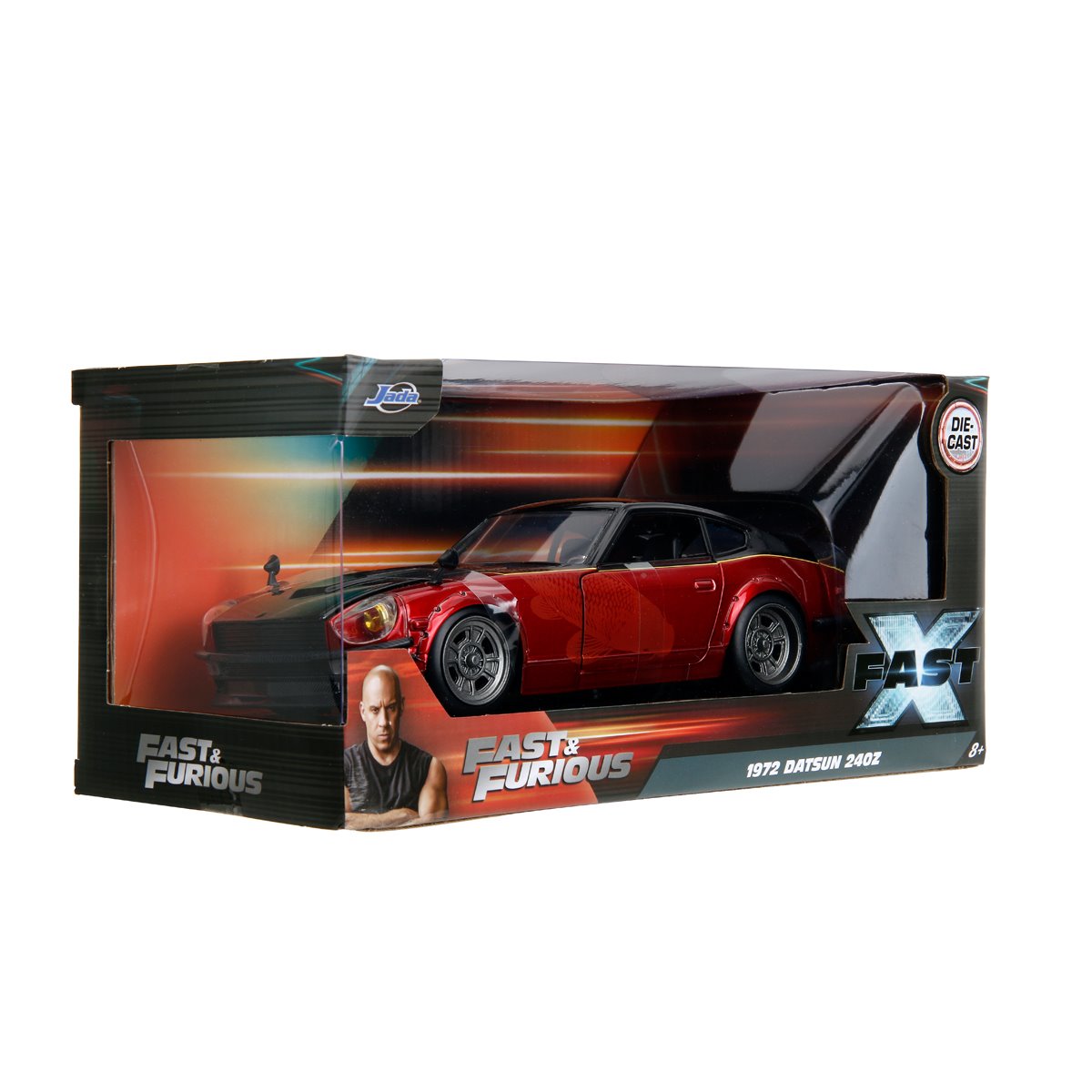 Fast and the Furious 10 1972 Datsun 240Z 1:24 Scale Die-Cast Metal Vehicle