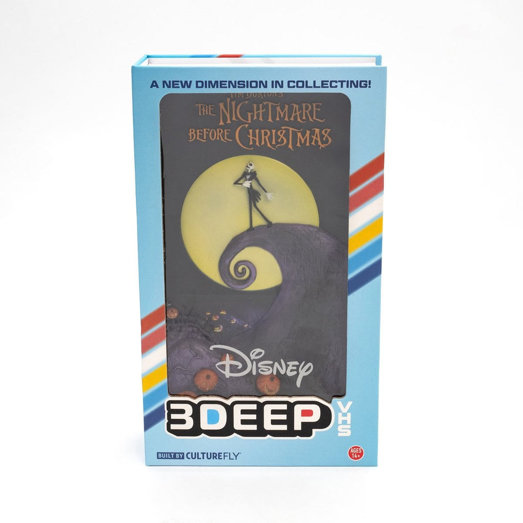 The Nightmare Before Christmas 3-Deep VHS Statue