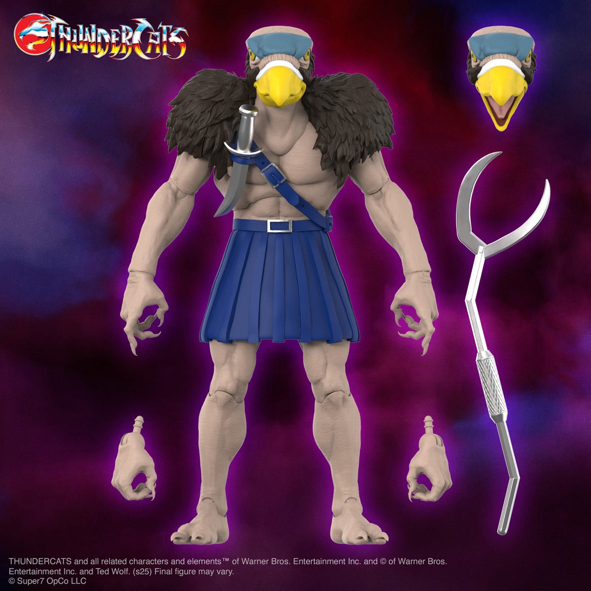 ThunderCats Deluxe Vultureman (Toy Colors) 7-Inch Action Figure