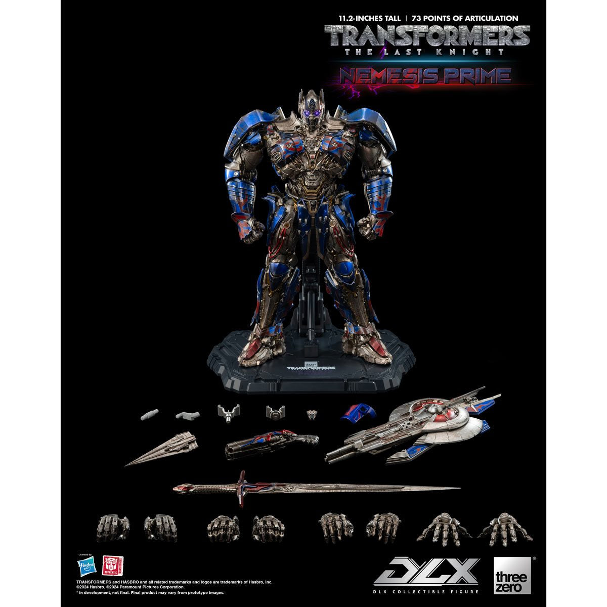 Transformers: The Last Knight Nemesis Prime DLX Action Figure