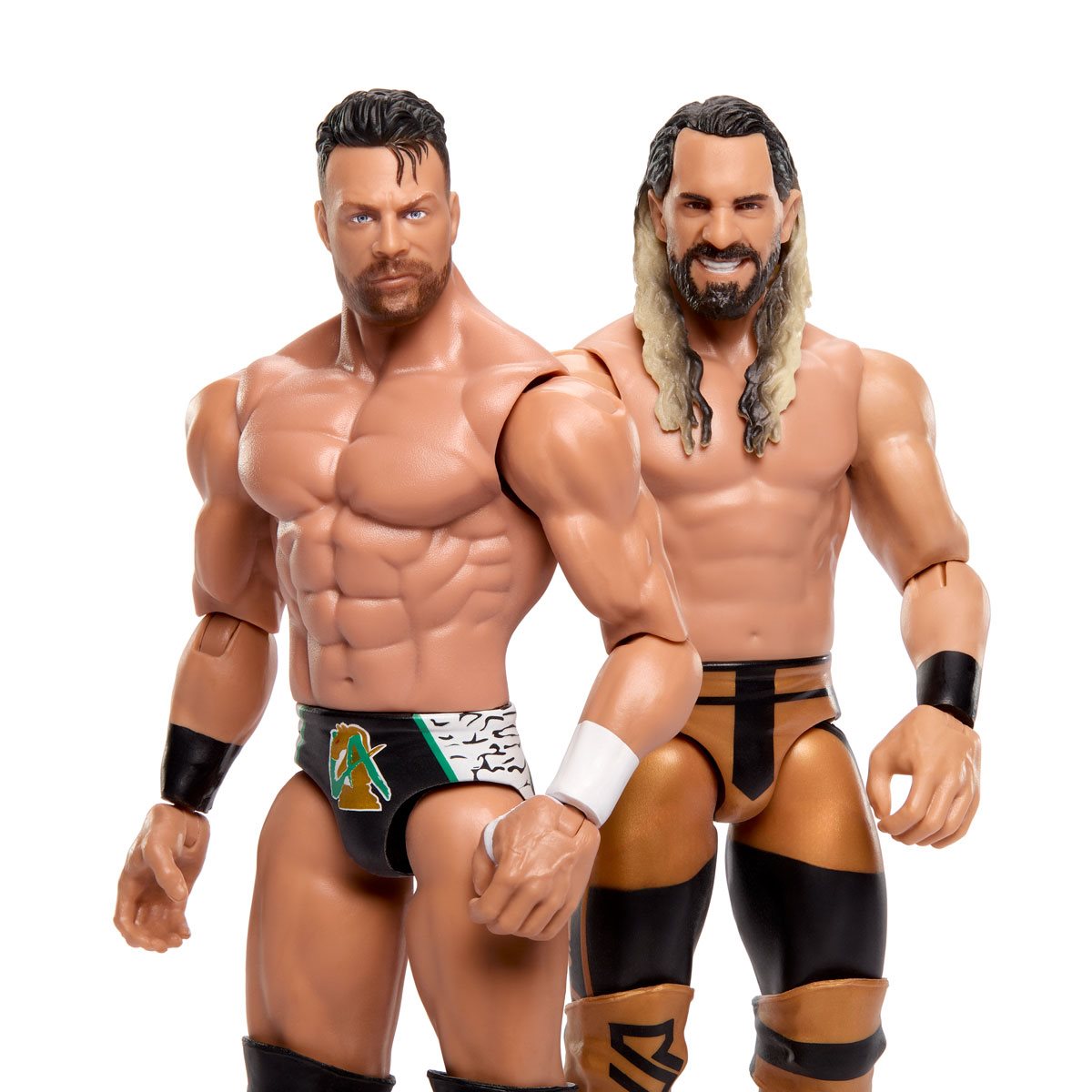 WWE Championship Showdown Series 27 Seth Rollins Vs La Knight Action Figure 2-Pack