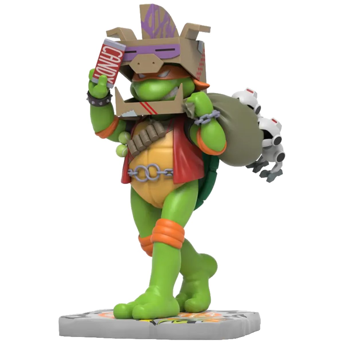 Teenage Mutant Ninja Turtles x Remixx Michelangelo Cowa-BOO-nga! Edition Vinyl Figure