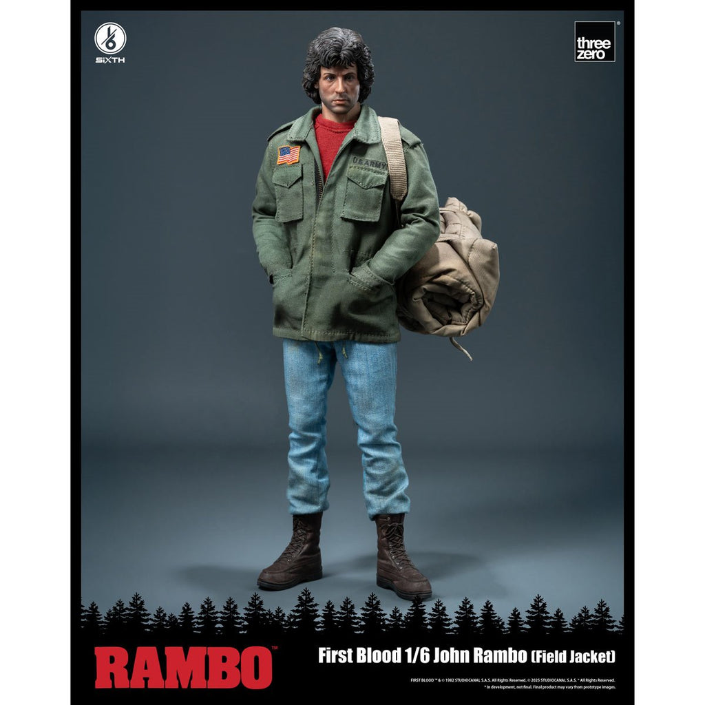 Rambo: First Blood John Rambo Field Jacket 1:6 Scale Action Figure
