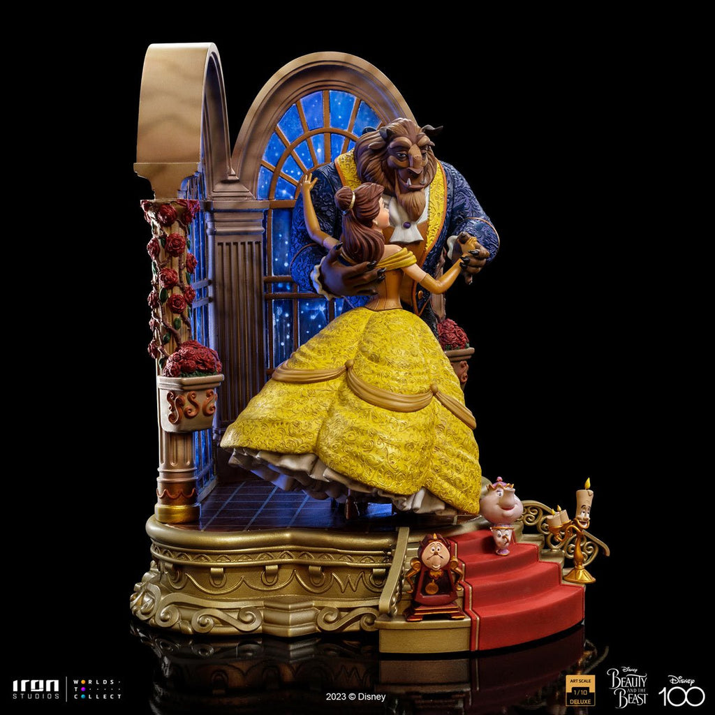 Disney 100 Beauty and the Beast Deluxe Art Scale Limited Edition 1:10 Statue