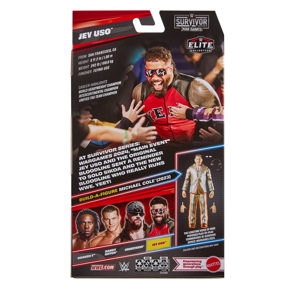 WWE Survivor Series Elite Action Figure Case of 5