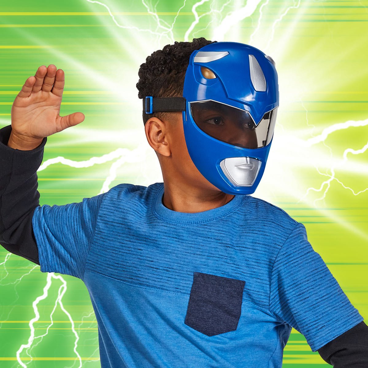 Mighty Morphin Power Rangers: Re-Ignition Power Ranger Blue Ranger Mask