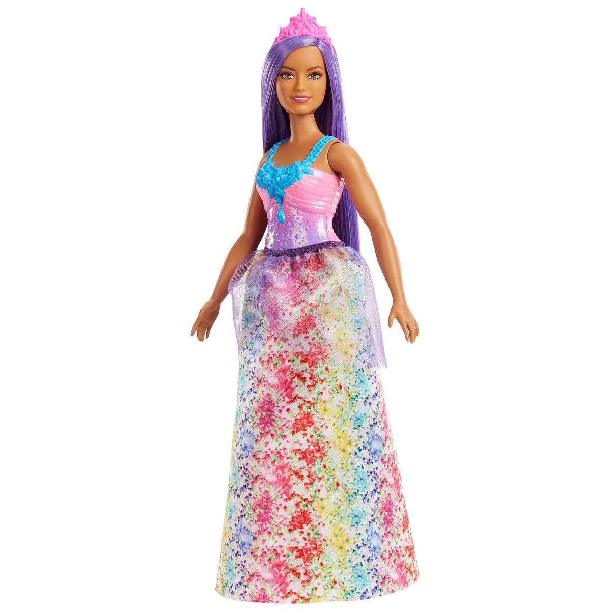 Barbie Dreamtopia Princess Doll with Purple Hair