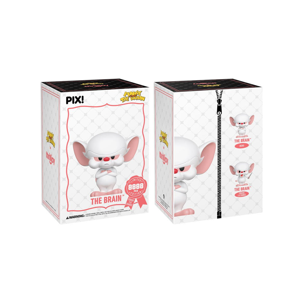 Pinky and the Brain The Brain Grumpy Pix! Vinyl Figure