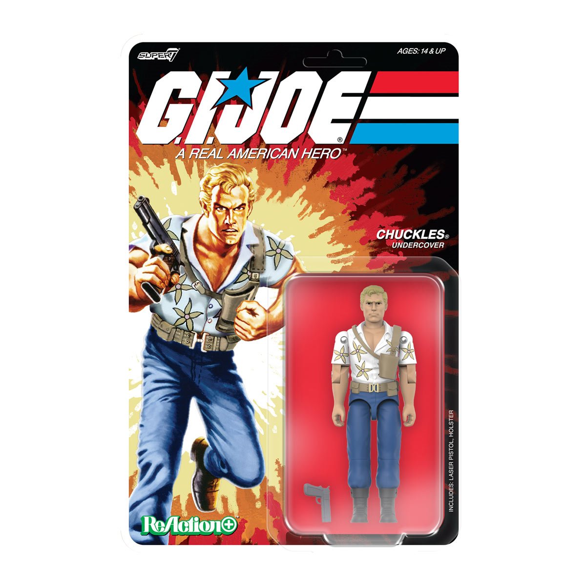 G.I. Joe Chuckles (Movie) 3 3/4-Inch ReAction+ Figure
