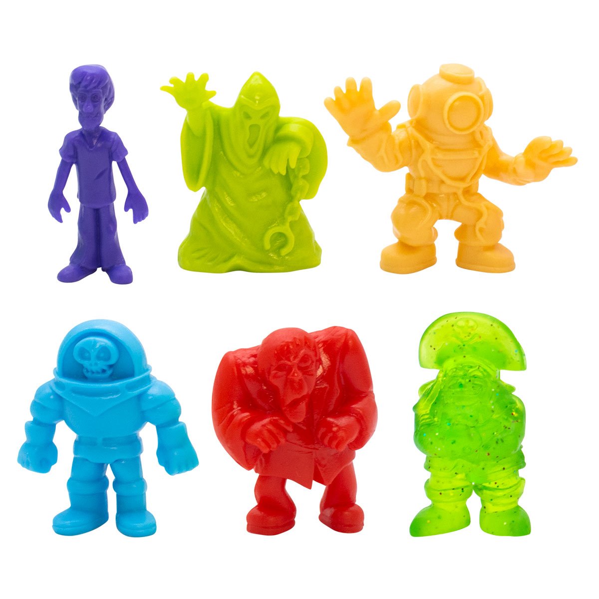 Scooby-Doo Tiny Mights Mini-Figures 3-Pack Case of 8