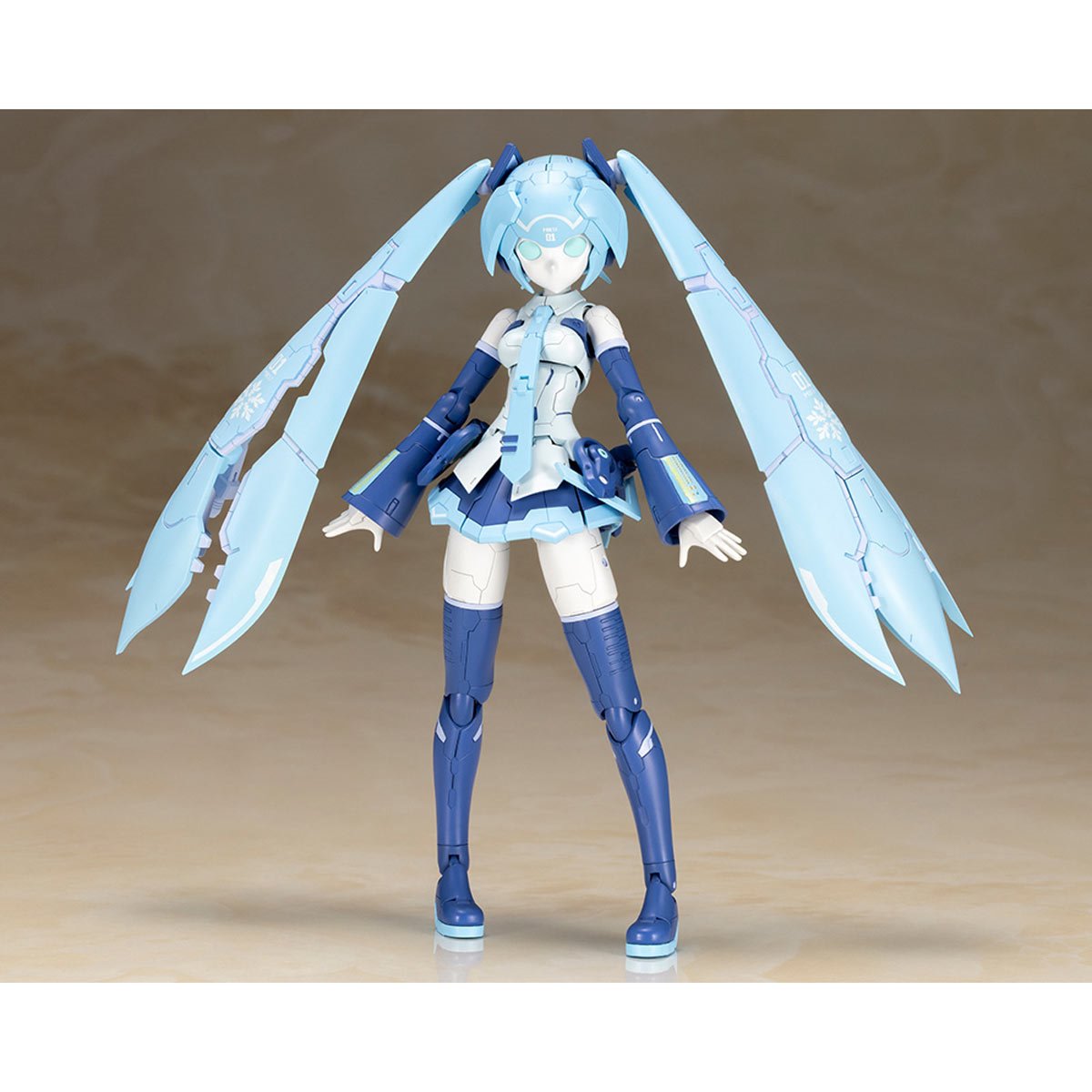 Vocaloid Frame Music Girl Frame Artist Snow Miku 1:100 Scale Model Kit