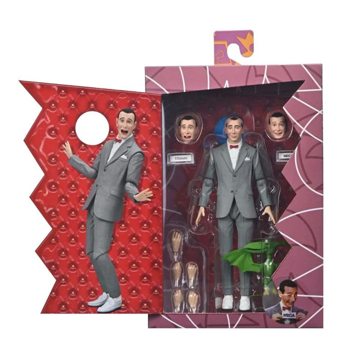 Pee-Wee's Playhouse Ultimate Pee-Wee Herman 7-Inch Scale Action Figure