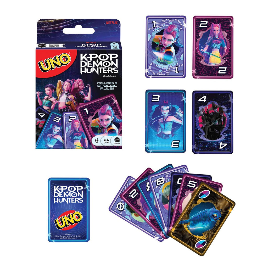 KPop Demon Hunters UNO Card Game
