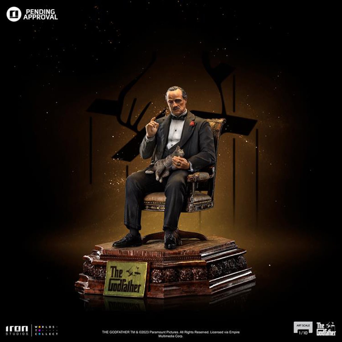 The Godfather Don Vito Corleone Limited Edition 1:10 Art Scale Statue