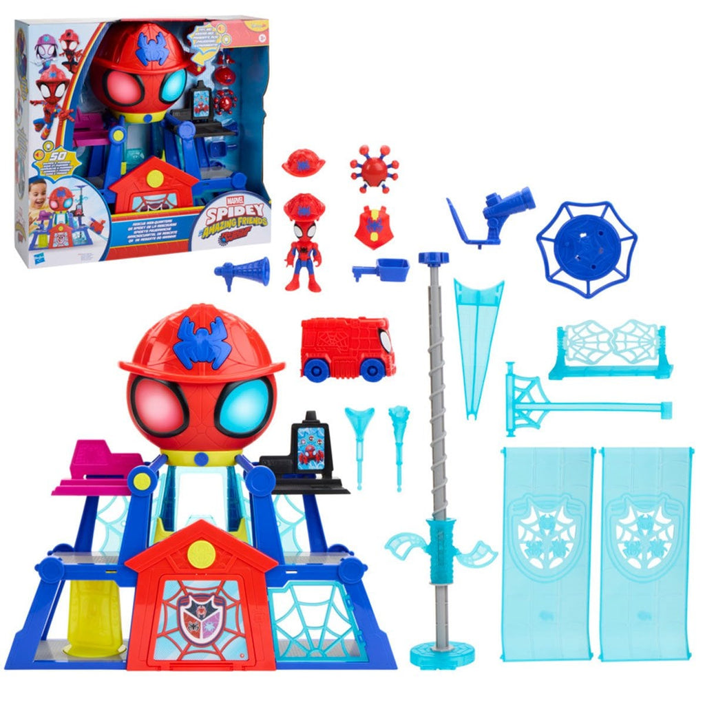 Spidey and his Amazing Friends Rescue-Webs Web-Quarters Playset