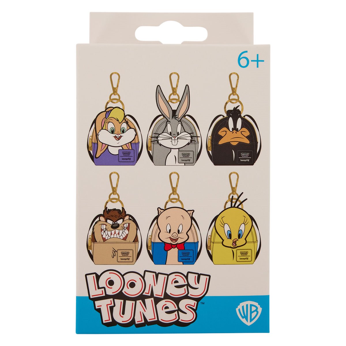 Looney Tunes Mystery Mini Backpack Bag Charm 1 Random Charm