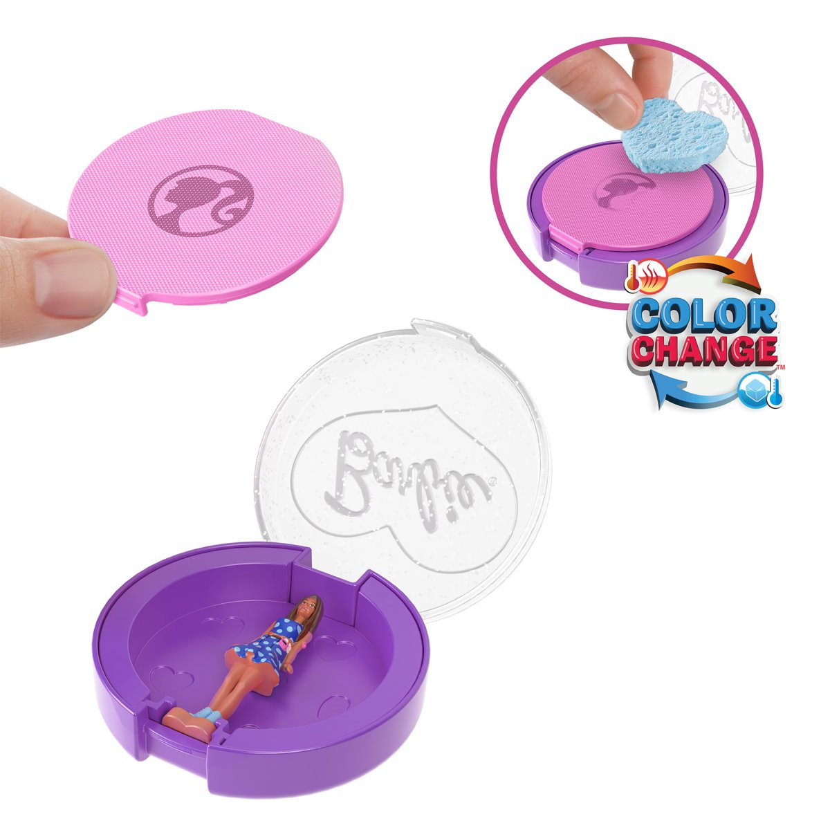 Mini BarbieLand Fashionista Reveal Series 3 Compact Playset Case of 16