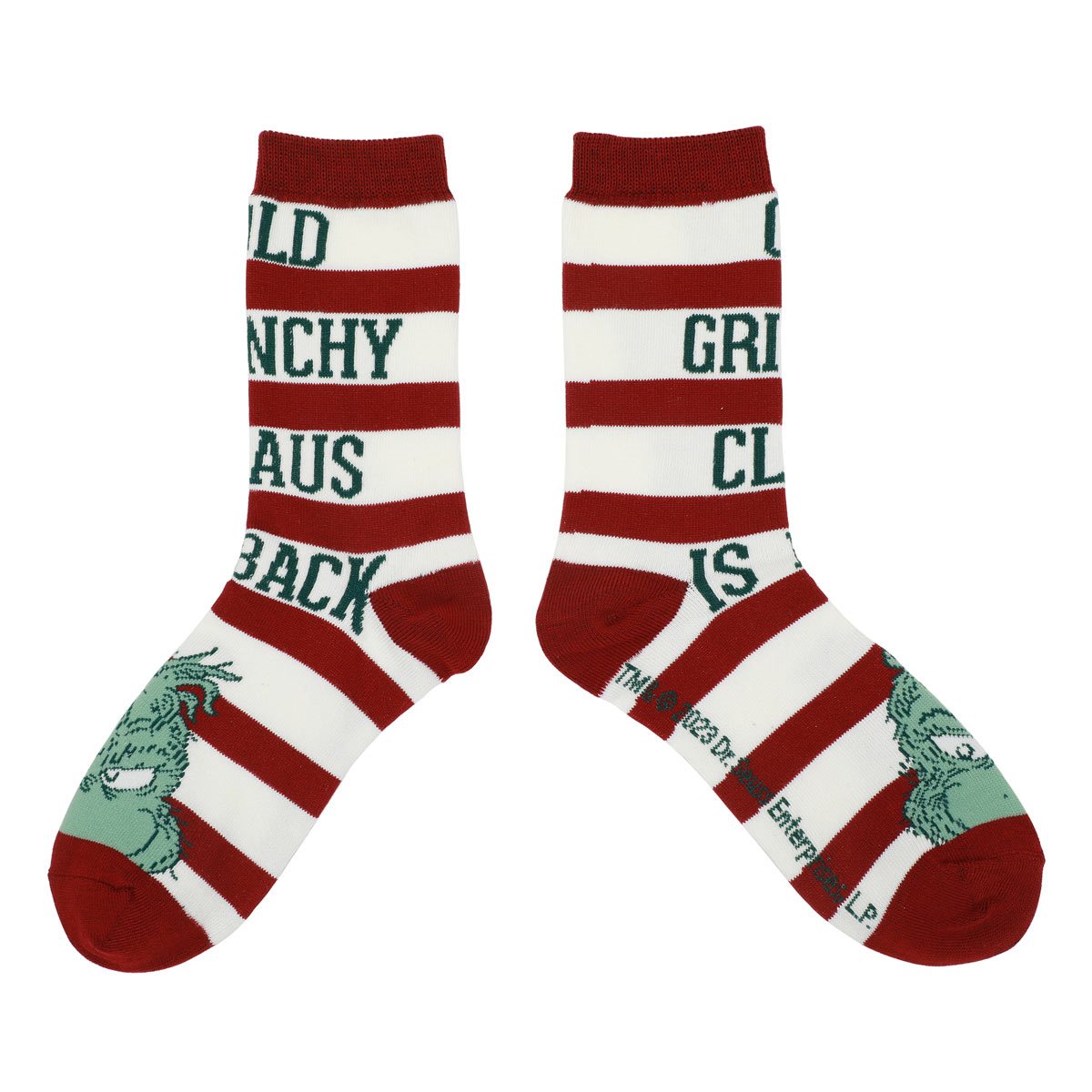 Dr. Seuss The Grinch Women's Crew Sock 5-Pack