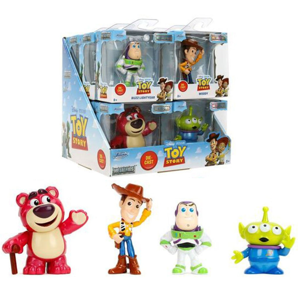 Toy Story Wave 1 MetalFigs 2 1/2-Inch Die-Cast Metal Mini-Figure Set of 4