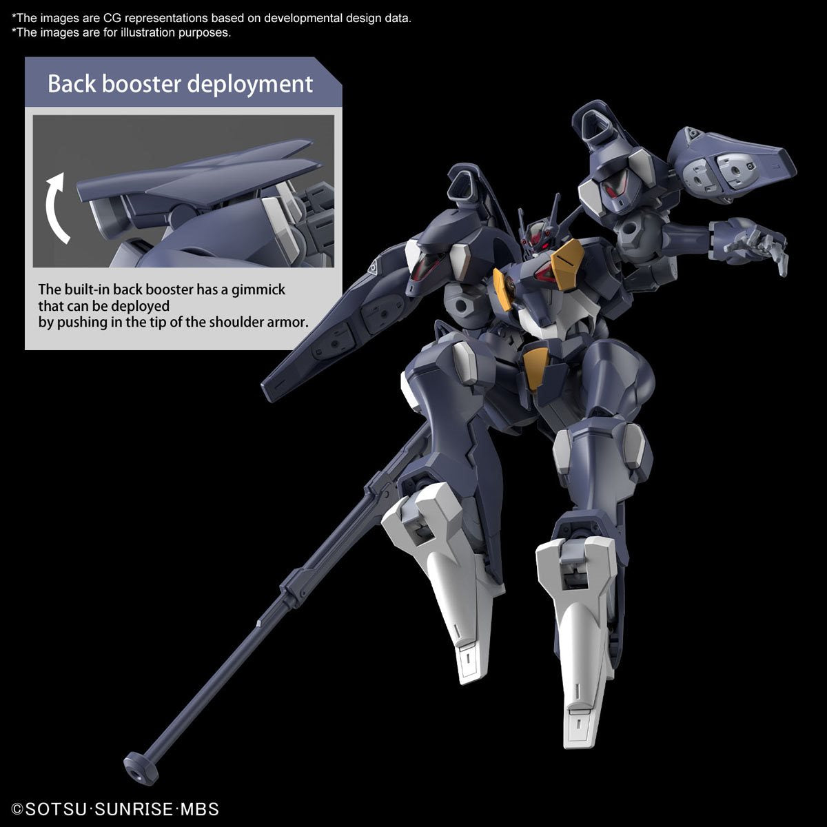 Mobile Suit Gundam: The Witch from Mercury Gundam Pharact High Grade 1:144 Scale Model Kit