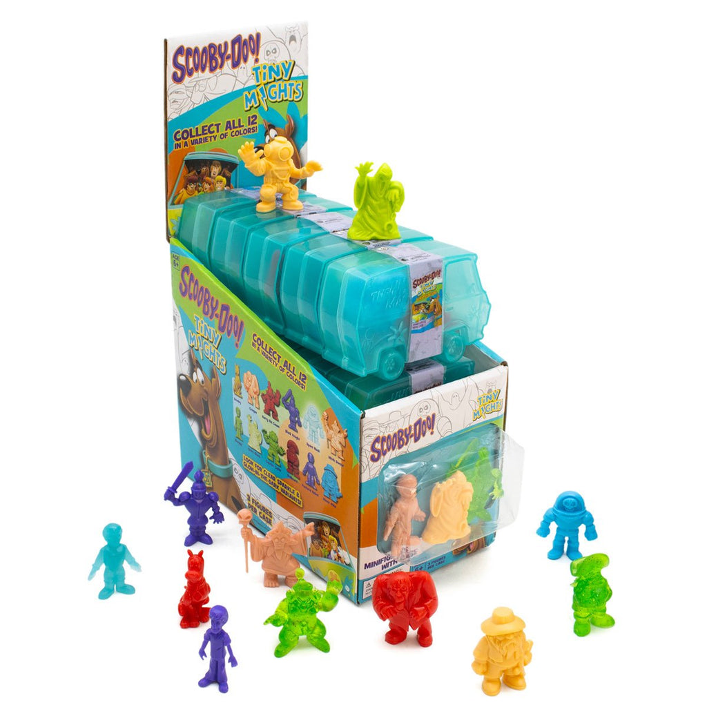 Scooby-Doo Tiny Mights Mini-Figures 3-Pack Case of 8