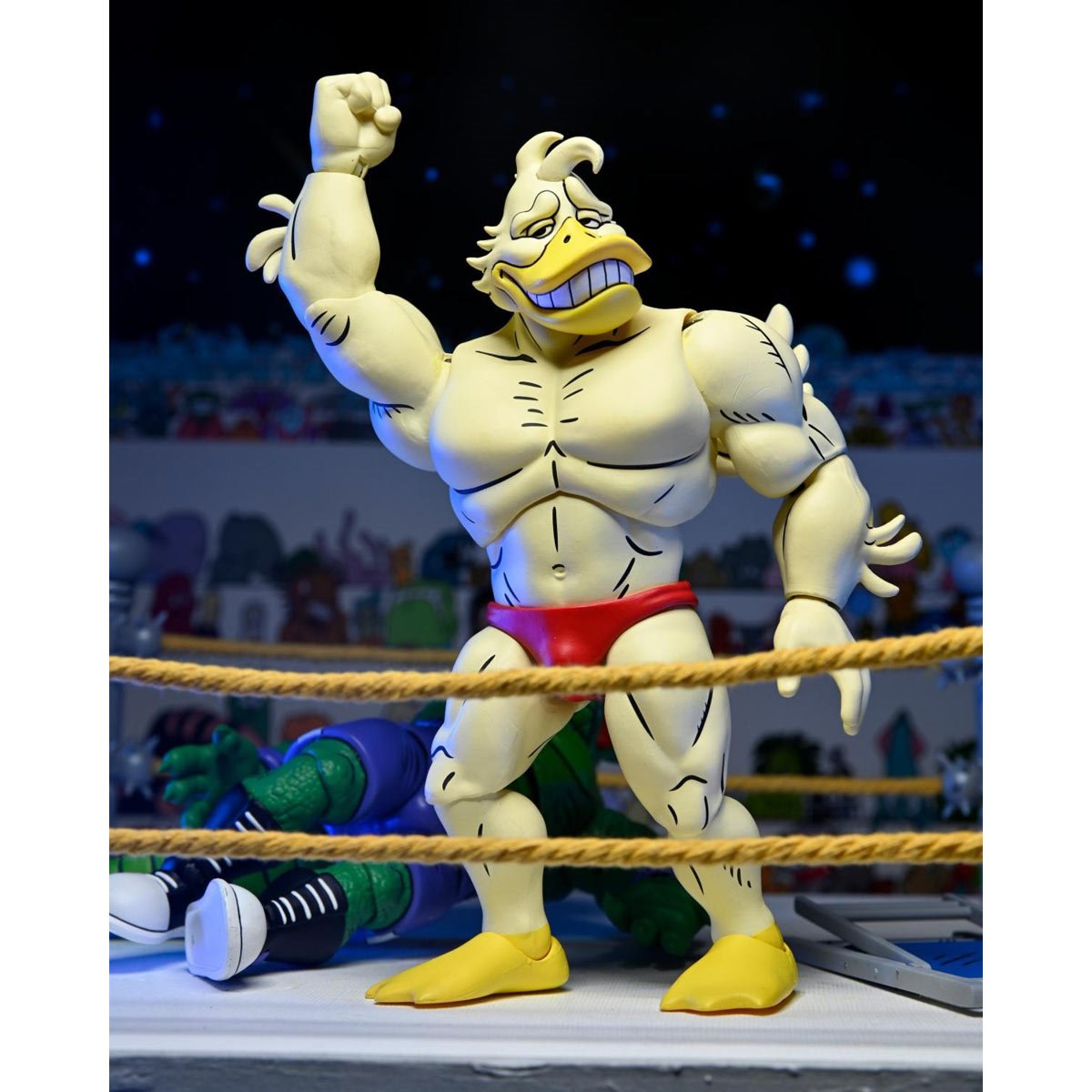 Teenage Mutant Ninja Turtles Adventures Archie Comics Stump Wrestling Ace Duck 7-Inch Scale Action Figure