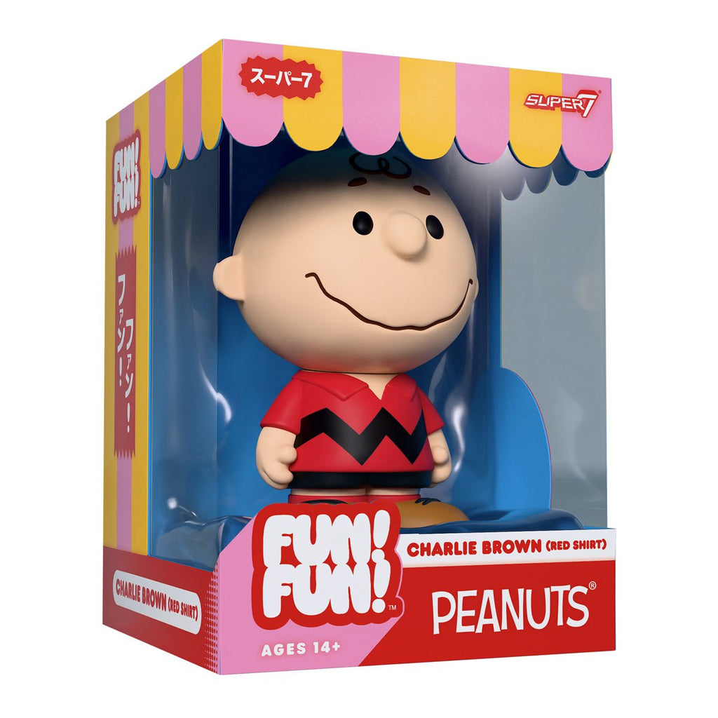 Peanuts Charlie Brown (Red Shirt) FUN! FUN! Vinyl Figure