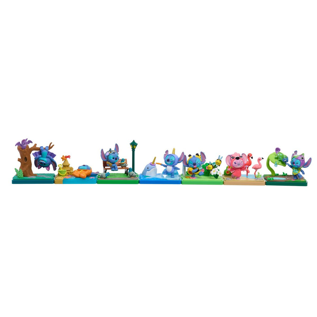 Stitch Goes Wild Collectible Blind-Boxes Mini-Figure Case of 8