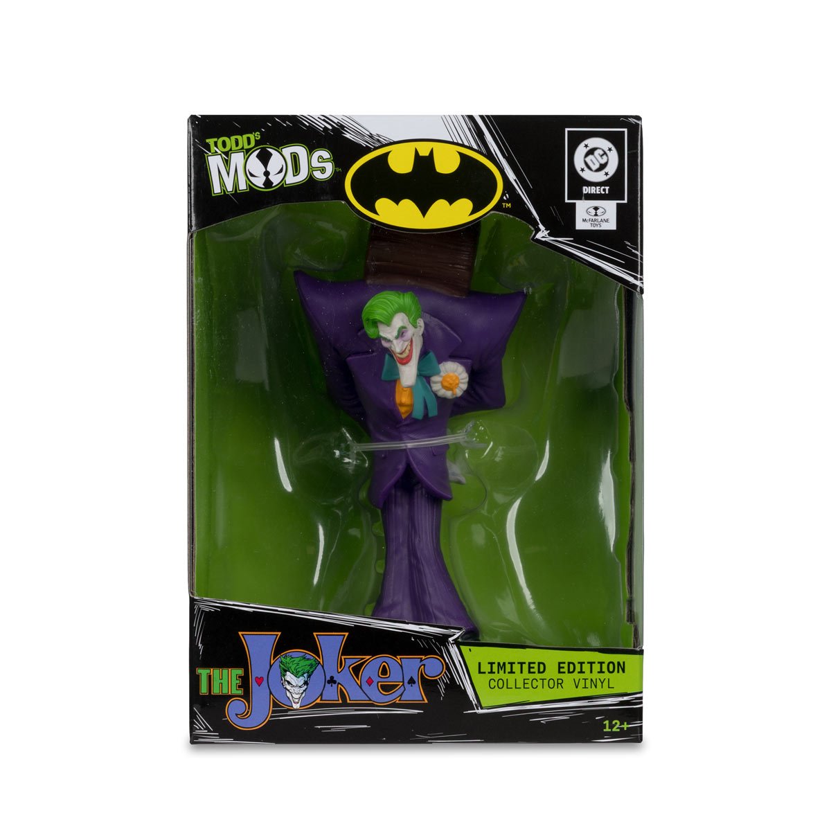 DC Direct Collector Vinyl Wave 5 The Joker Todd's Mods Limited Edition 4 1/2-Inch Scale Posed Figure