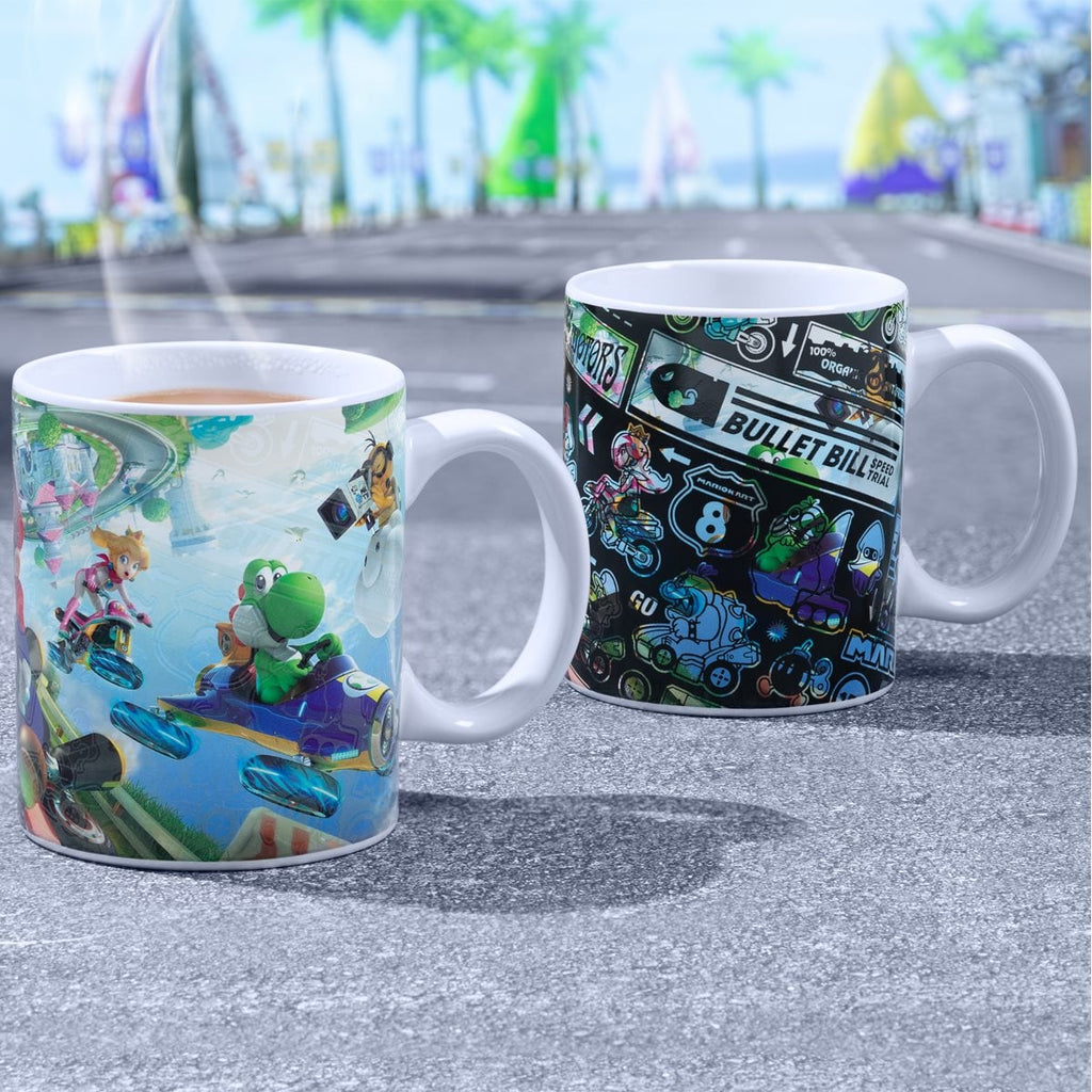 Nintendo Mario Kart 10.1 oz. Heat-Change Mug