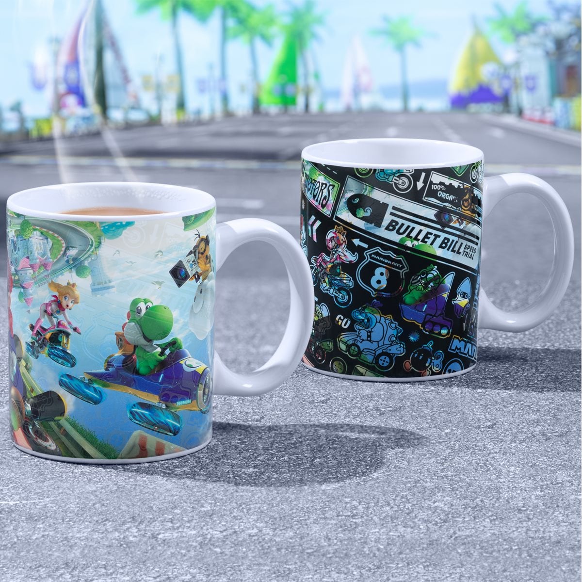 Nintendo Mario Kart 10.1 oz. Heat-Change Mug