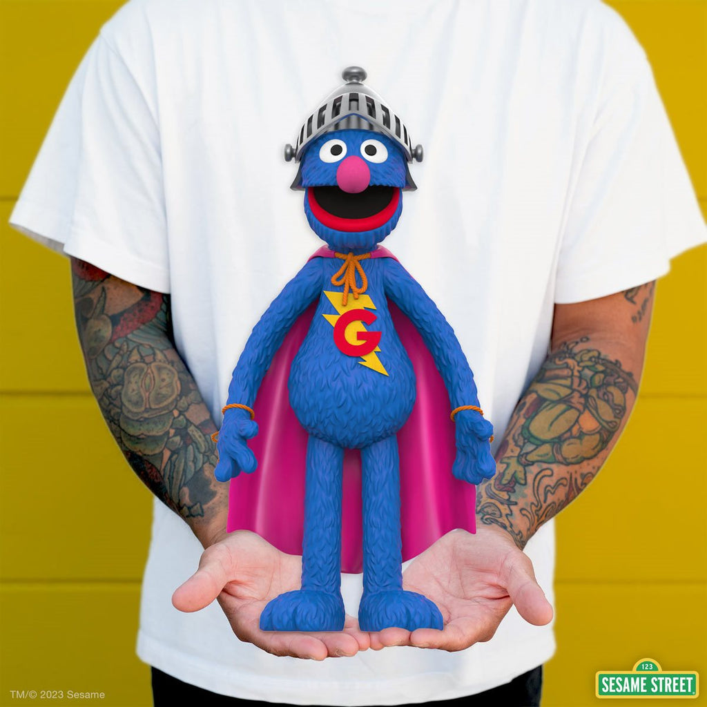 Sesame Street Super Grover SuperSize Vinyl Figure