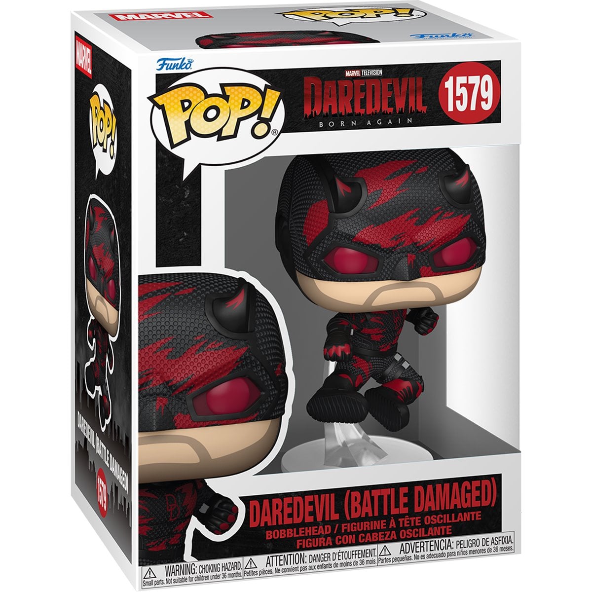 Daredevil: Born Again Season 2 Daredevil (Battle Damaged) Funko Pop! Vinyl Figure #1579