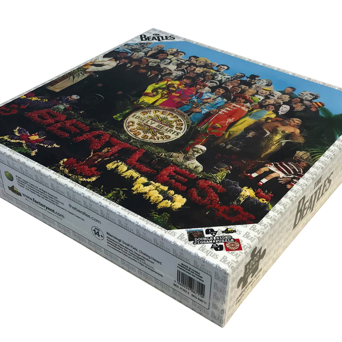 The Beatles Sgt Pepper Double Sided Album Art 1,000-Piece Jigsaw Puzzle