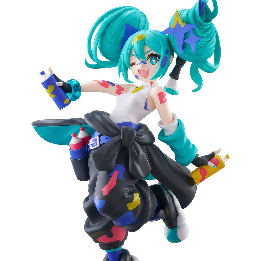 Vocaloid Hatsune Miku Paint Girl Another Color Muchute Statue