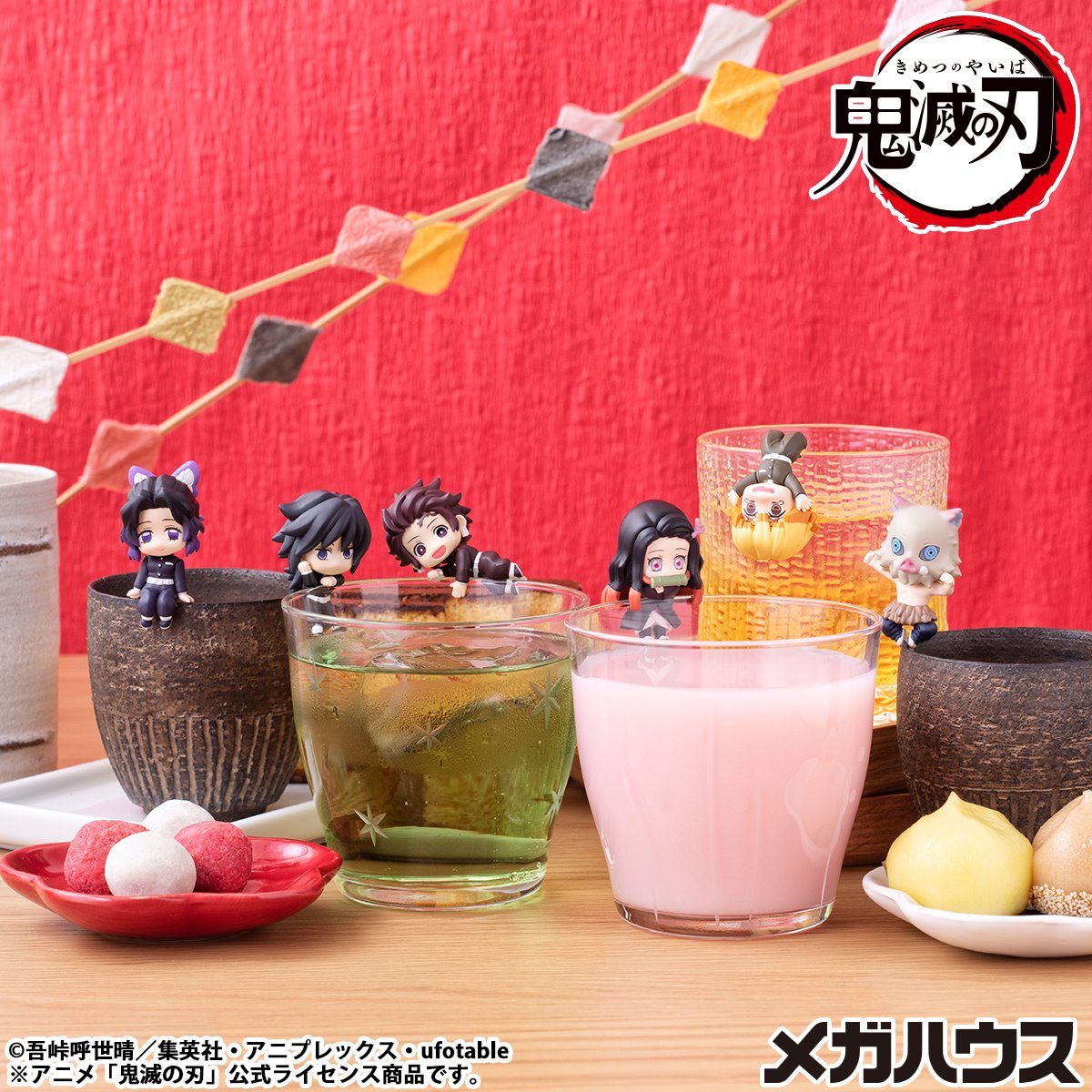 Demon Slayer Ochatomo Mini-Figure Case of 6