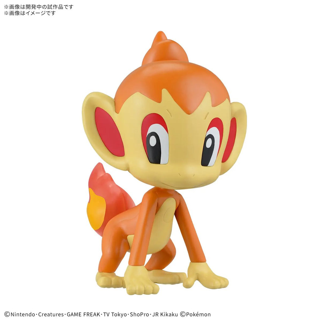 Pokemon Quick!! 29 Chimchar Model Kit