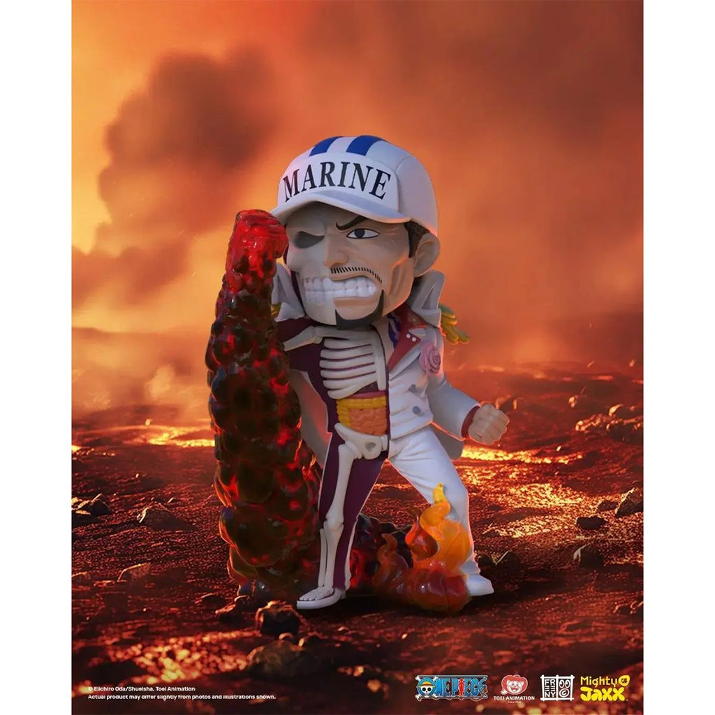 One Piece Series 8 Marines Edition Freeny's Hidden Dissectibles Mini-Figure Display Tray of 6