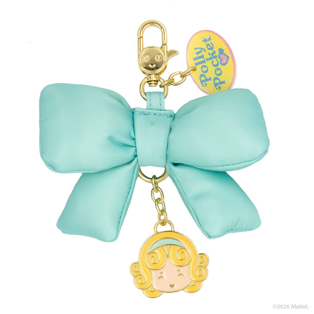 Polly Pocket Mystery Blind-Box Random Puffy Bow Bag Charm