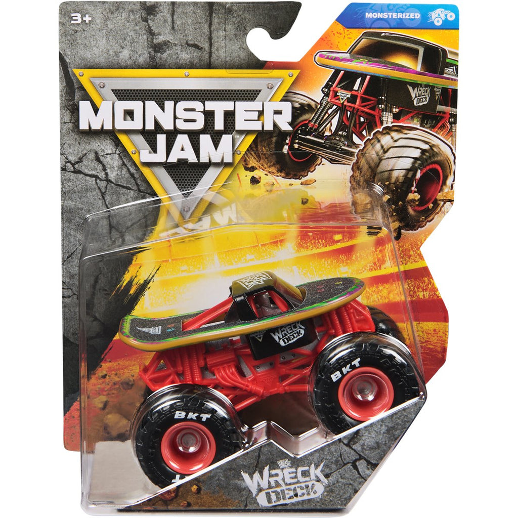 Monster Jam Monster Truck Single Pack Mix 45 1:64 Scale Vehicle Case of 12