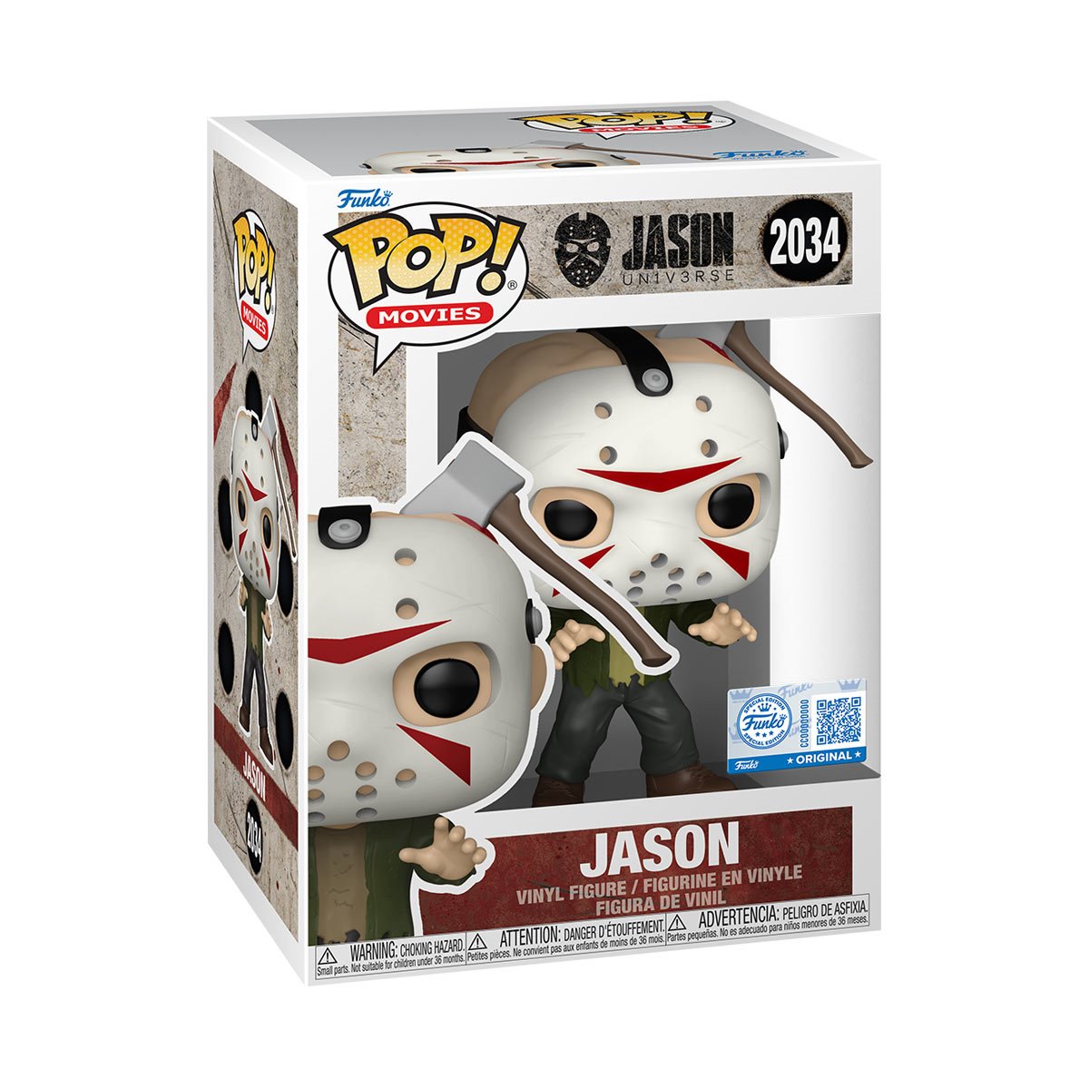 Jason Universe Jason with Axe Head Funko Pop! Vinyl Figure #2034 - Entertainment Earth Exclusive
