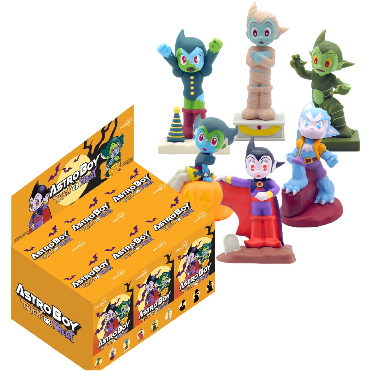 Astro Boy Trick Or Treat Blind Box Series 1 Case PDQ of 6