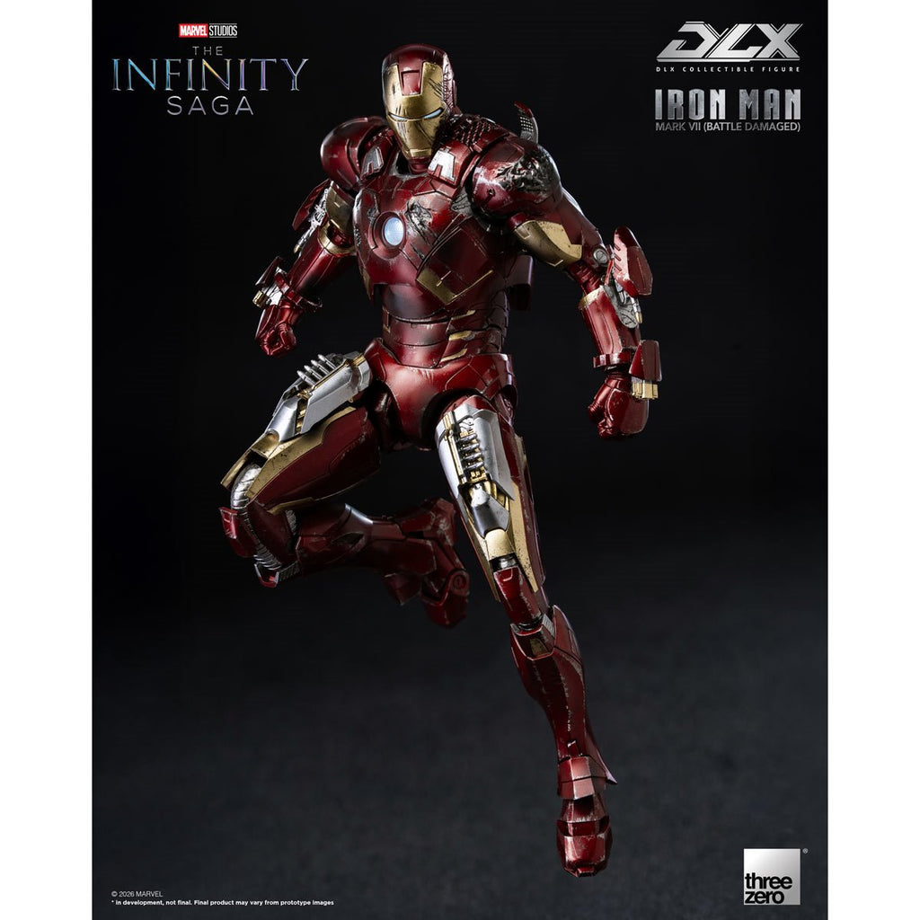 Marvel Studios: The Infinity Saga Iron Man Mark 7 Battle Damaged DLX Action Figure