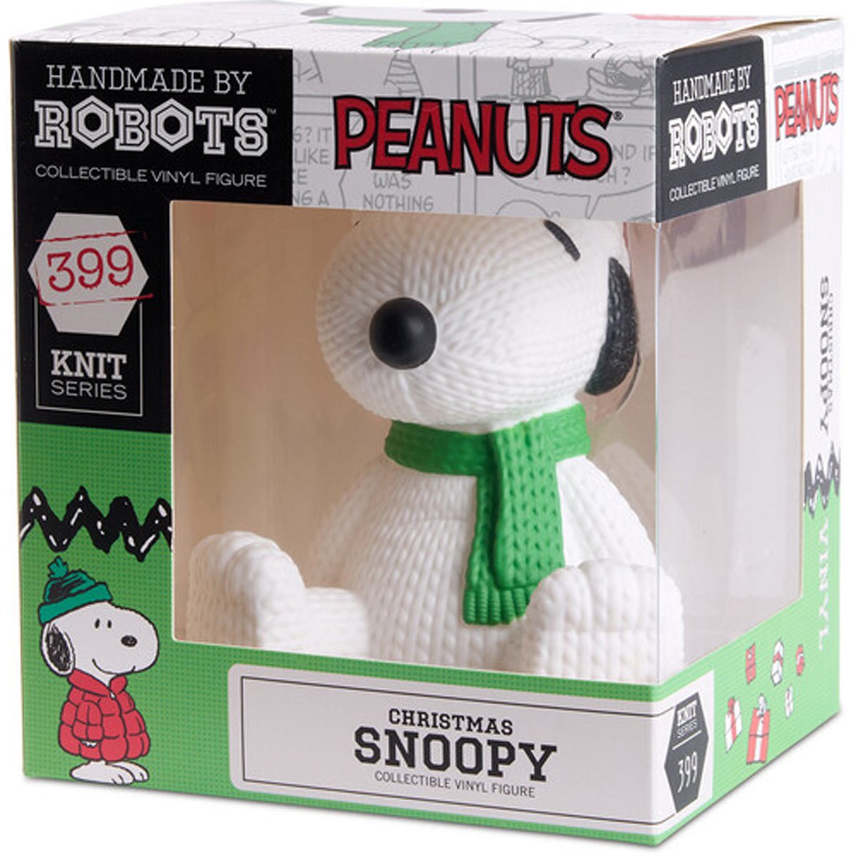 Peanuts Snoopy #399 Christmas Handmade By Robots Vinyl Figure