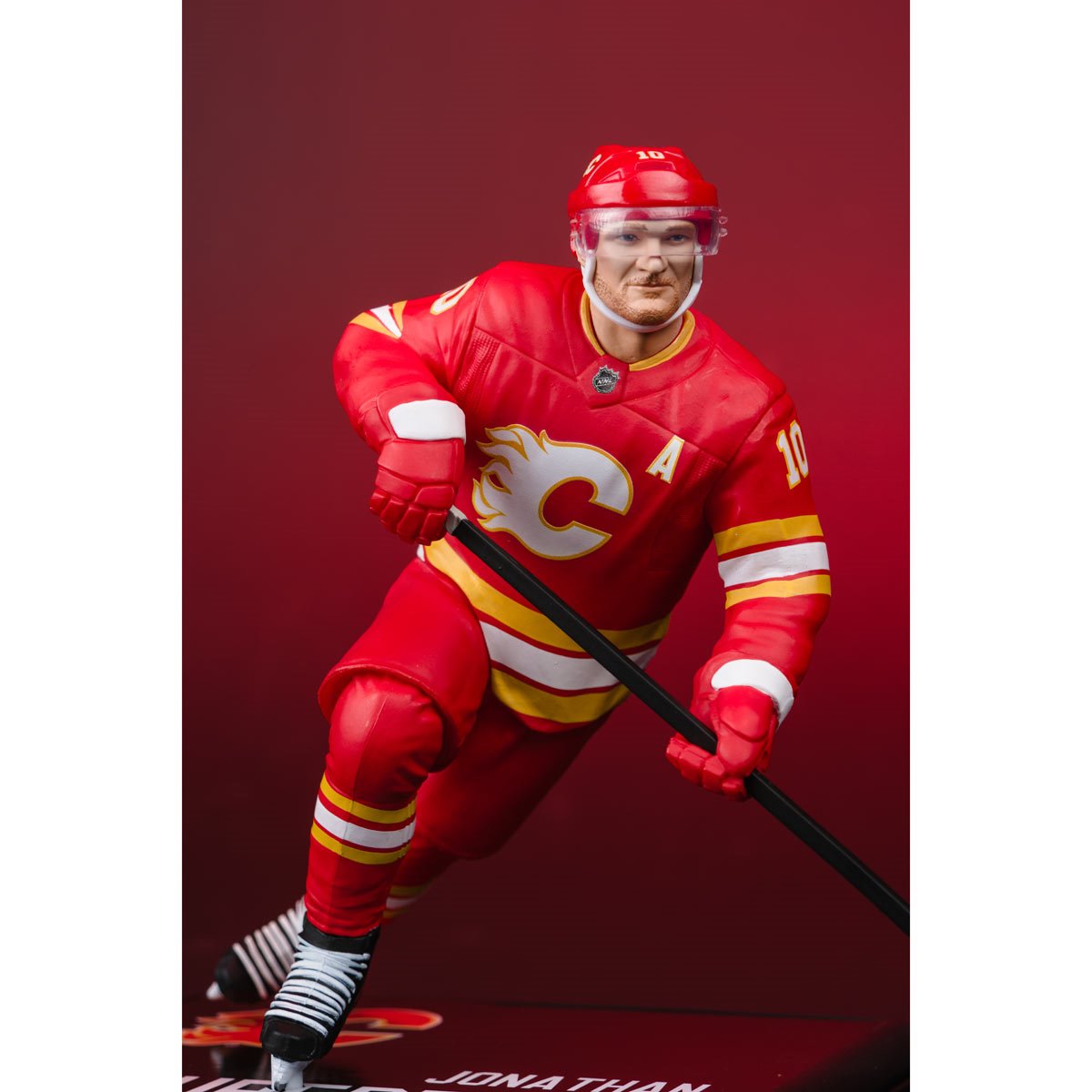 NHL SportsPicks Calgary Flames Jonathan Huberdeau 7-Inch Posed Figure