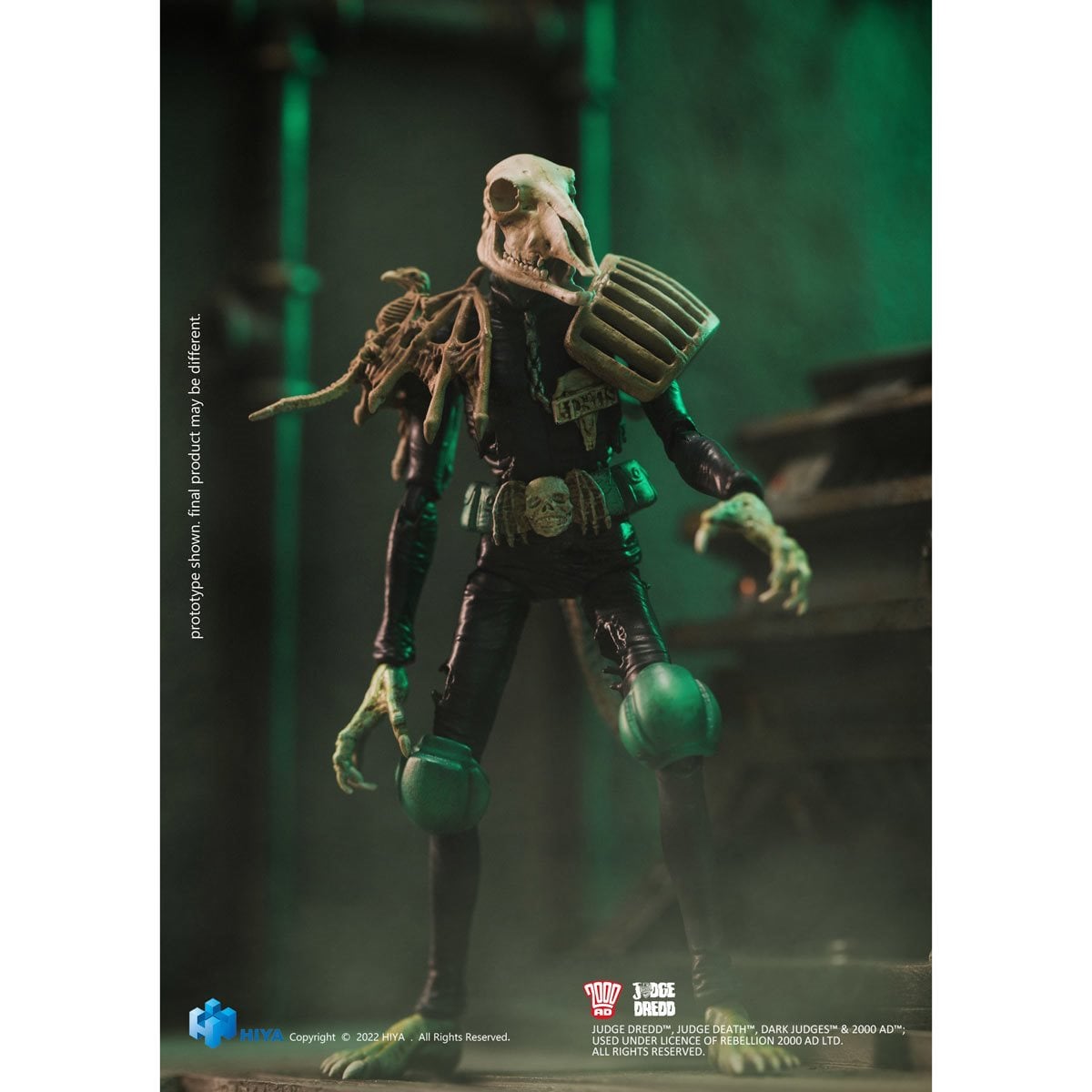 Judge Dredd Judge Mortis Exquisite Mini Series 1:18 Scale Action Figure