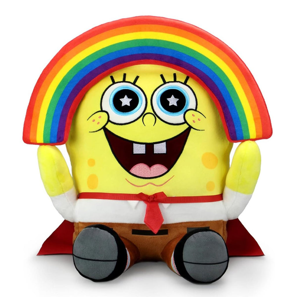 SpongeBob Squarepants Rainbow 16-Inch HugMe Shake-Action Plush