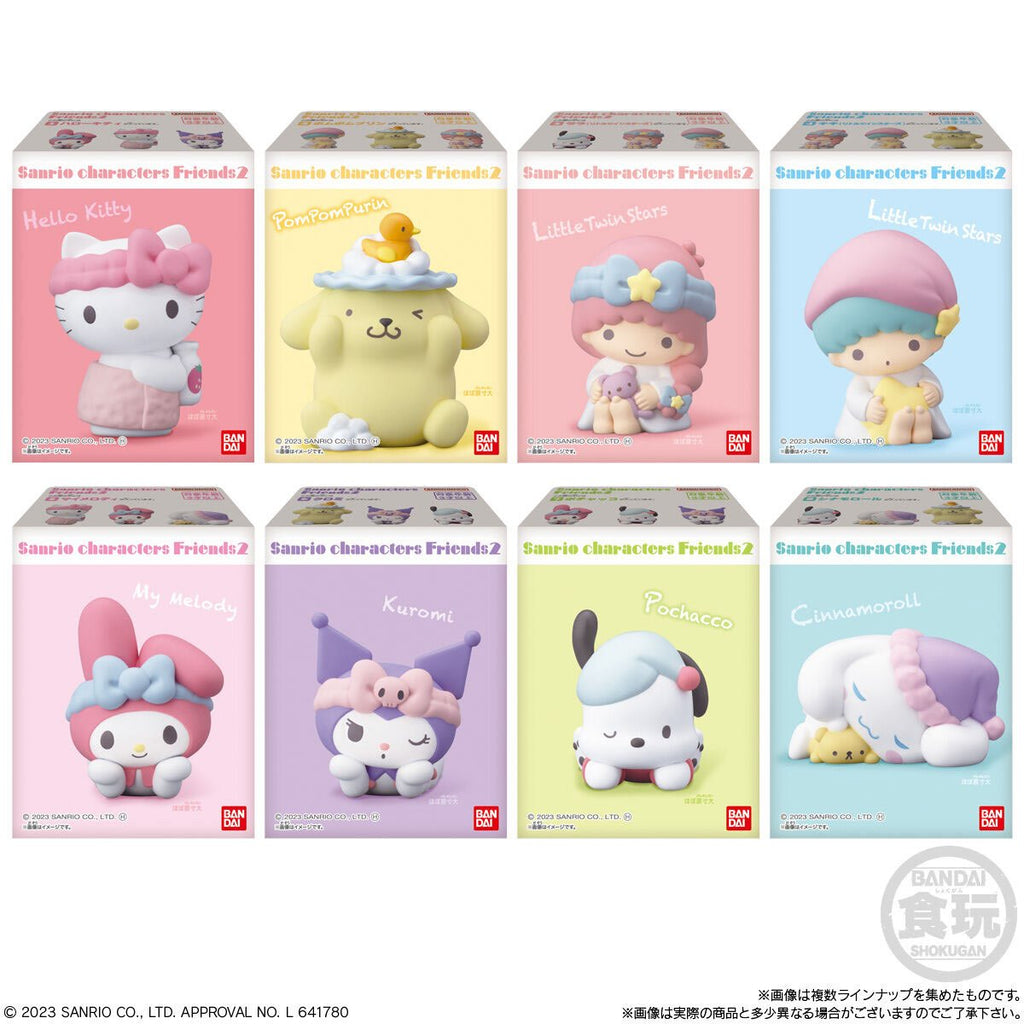 Sanrio Friends Volume 2 Mini-Figure Case of 12